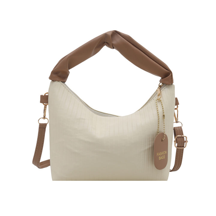Damen Schultertasche mit strukturiertem Design und weichem Tragegriff Nord Taschen
