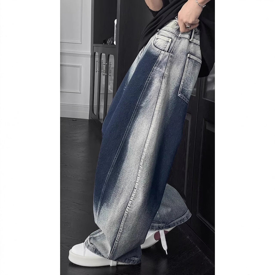 Damen Bequeme und stylische Baggy-Jeans Nord Taschen