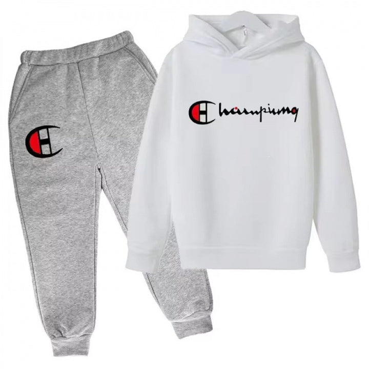 Unisex Kapuzenpullover mit Jogginghose Freizeitset Nord Taschen