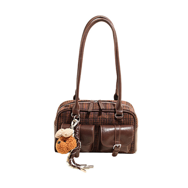 Damen Beuteltasche aus robustem Material mit abnehmbaren Trageriemen Nord Taschen