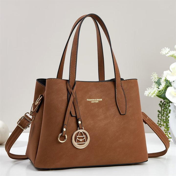 Damen elegante Henkeltasche mit verstellbarem Schulterriemen Nord Taschen