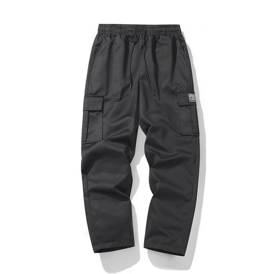 Herren Bequeme Karo Cargo-Hosen Nord Taschen