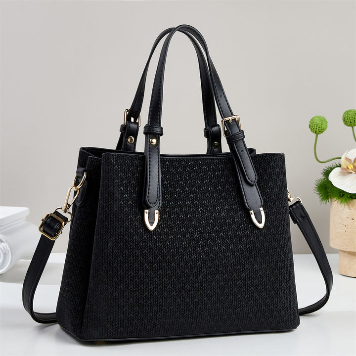 Damen Handtasche mit strukturiertem Design und abnehmbaren Tragegurt Nord Taschen
