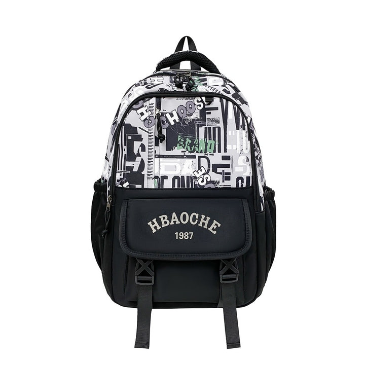 Damen Rucksack mit modernem Grafikausdruck Nord Taschen