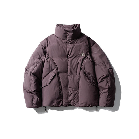 Herren Kurzboxy Isolationsjacke mit hohem Stehkragen und großen Klappentaschen Nord Taschen