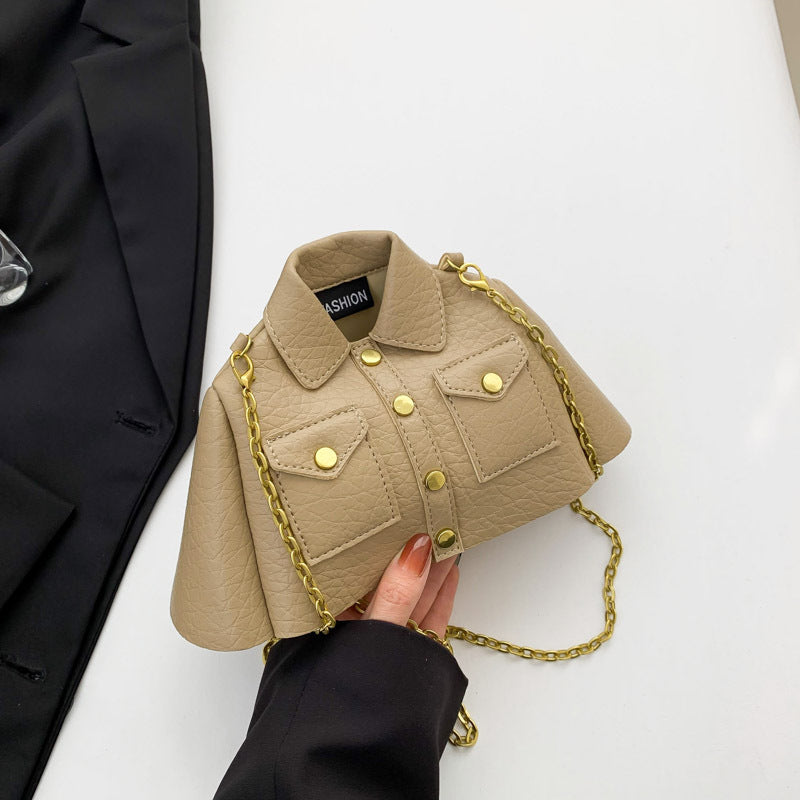 Damen Umhängetasche im einzigartigen Jacken-Design Nord Taschen