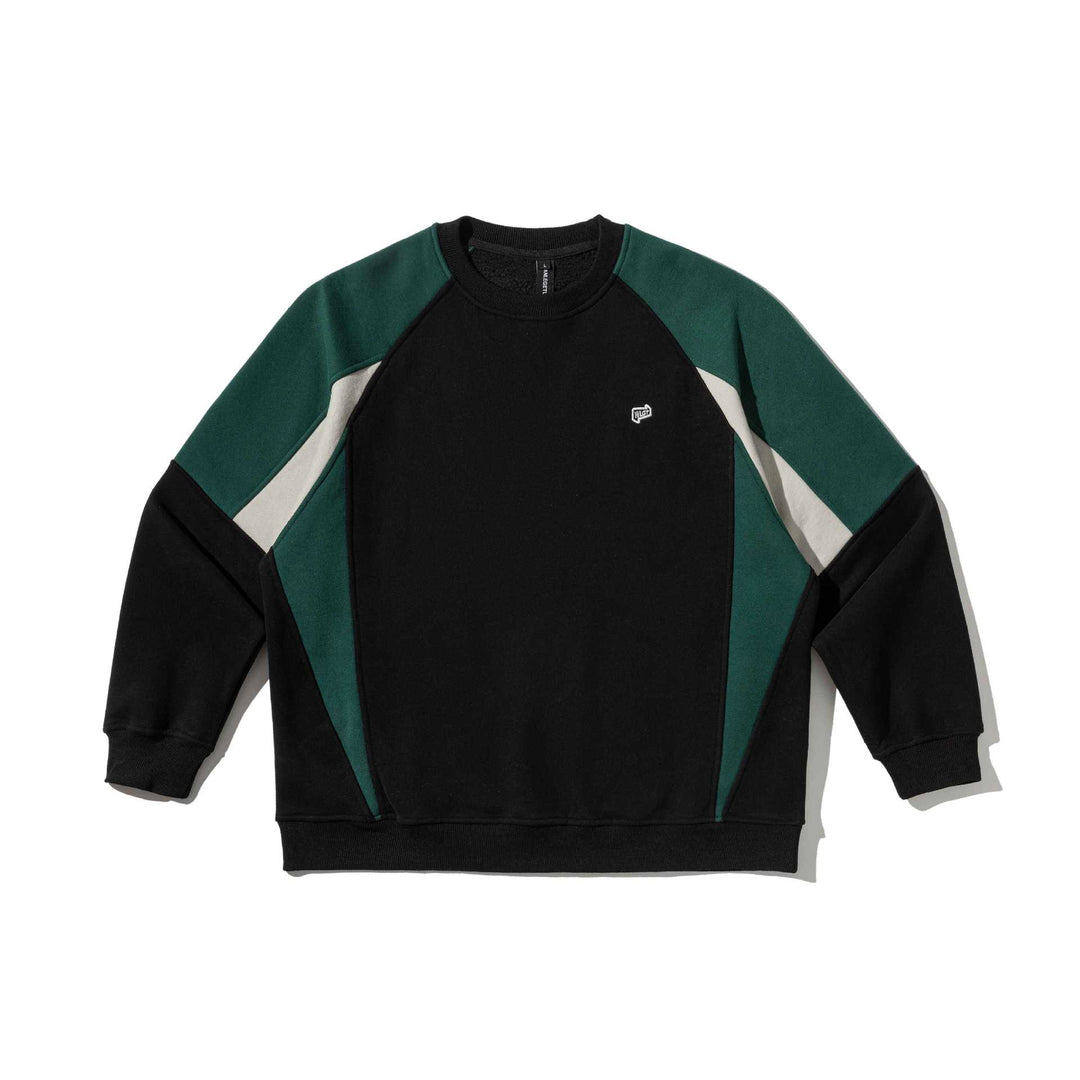 Unisex Colorblock-Sweatshirt mit Raglanärmeln und strukturierter Ziernaht Nord Taschen