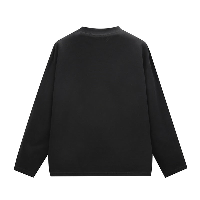 Unisex Oversize Rundhals-Sweatshirt mit Raglannähten und feiner Struktur Nord Taschen