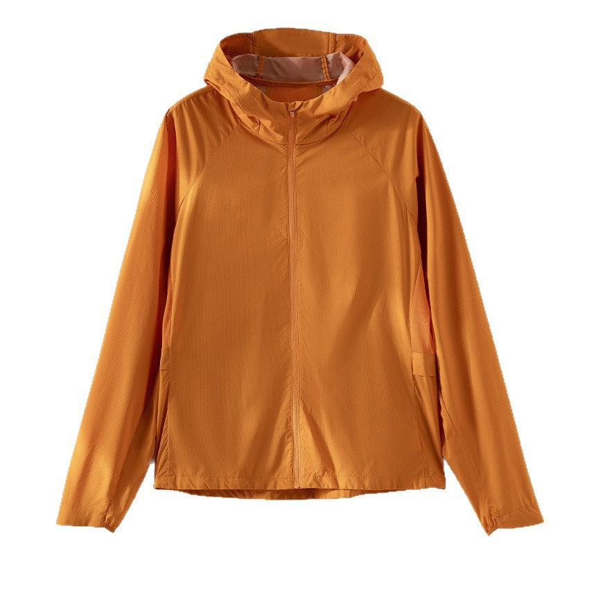 Damen ultraleichte Kapuzen-Schutzjacke aus Ripstop mit durchgehendem Reißverschluss Nord Taschen