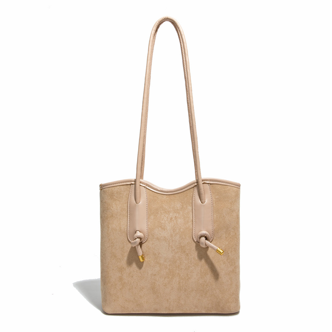 Damen stilvolle Beuteltasche aus hochwertigem Wildleder Nord Taschen
