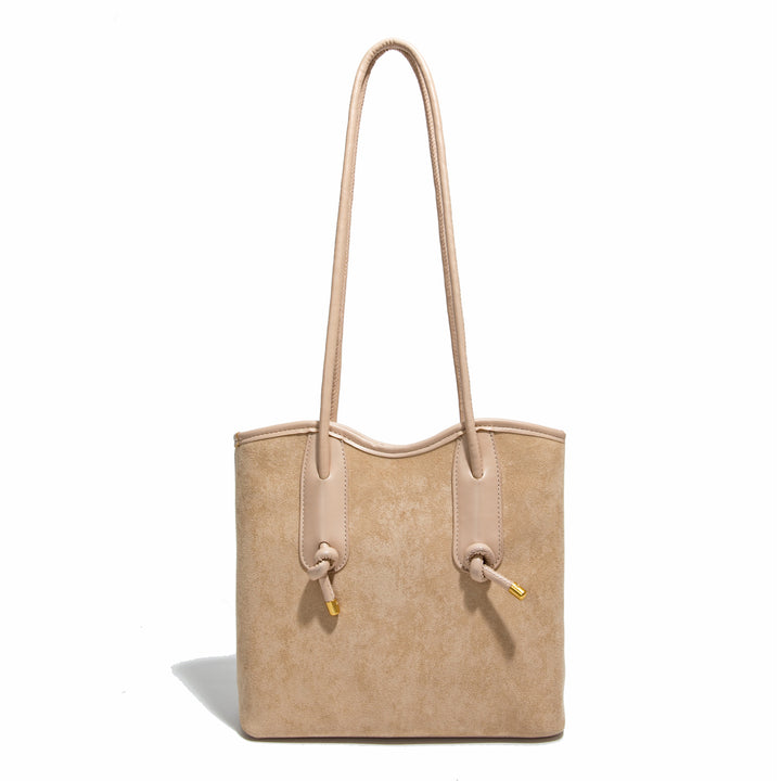 Damen stilvolle Beuteltasche aus hochwertigem Wildleder Nord Taschen