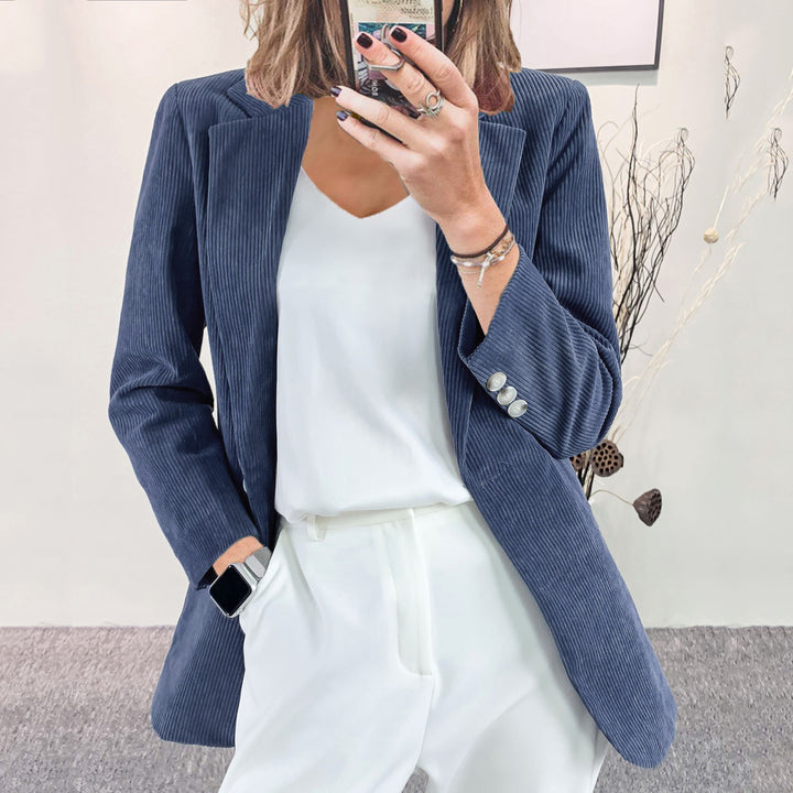 Cord Blazer Damen Elegant