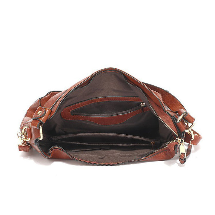 Damen Hobo-Tasche mit eleganter Linienführung und praktischem Faltendesign Nord Taschen