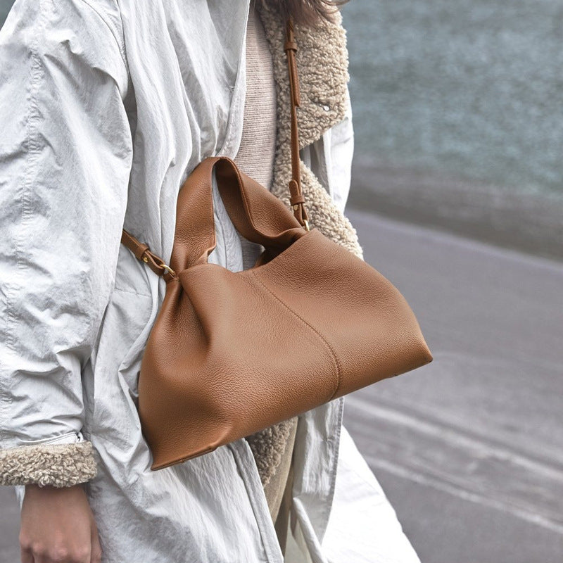 Damen Hobo-Tasche mit elegantem Kordelzug und luxuriösem Design Nord Taschen