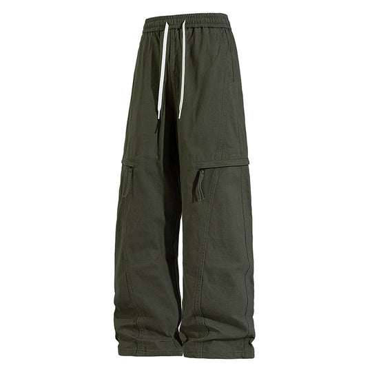 Herren Weite Cargo-Jogginghose im Baggy‑Schnitt mit Kordelbund & Mehrfachtaschen Nord Taschen
