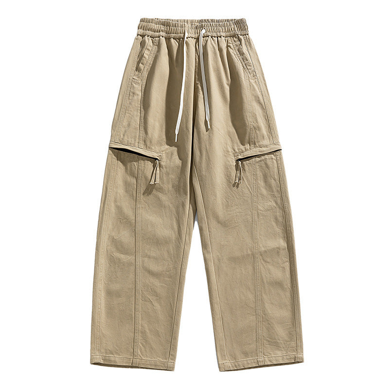 Herren Weite Cargo-Jogginghose im Baggy‑Schnitt mit Kordelbund & Mehrfachtaschen Nord Taschen