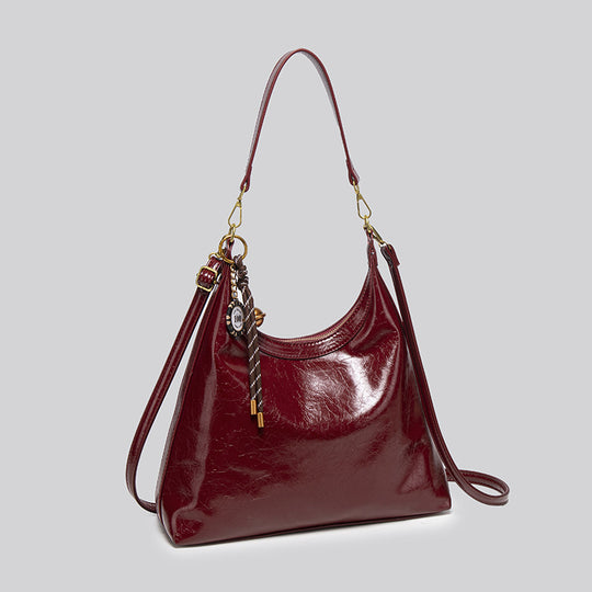 Damen Hobo-Handtasche mit strukturierter Oberfläche und stylishen Akzenten Nord Taschen