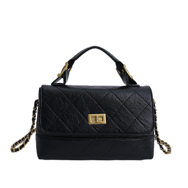 Damenhandtasche mit eleganten Steppdetails Nord Taschen