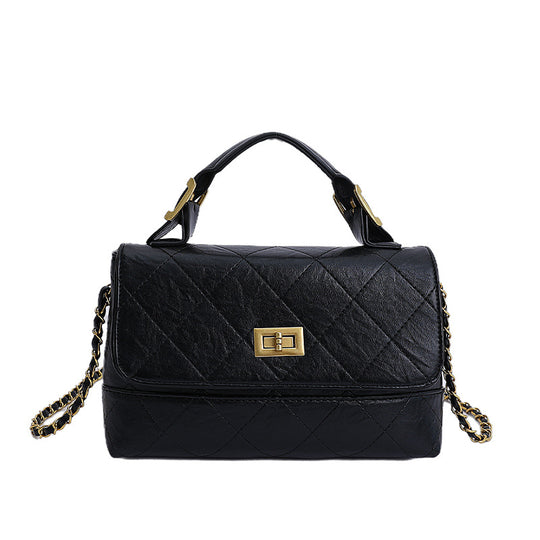 Damenhandtasche mit eleganten Steppdetails Nord Taschen