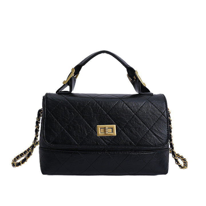 Damenhandtasche mit eleganten Steppdetails Nord Taschen
