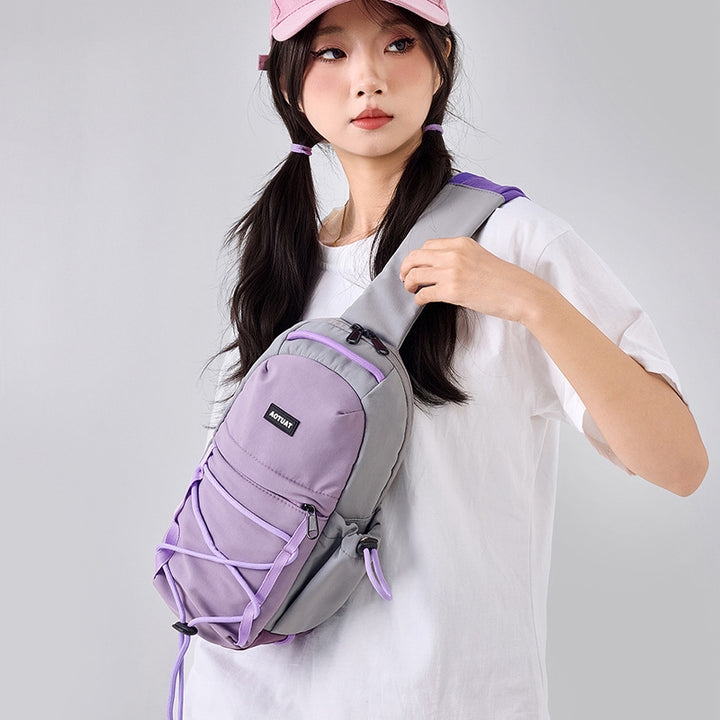 Damen Sling-Rucksack mit praktischem Kordelzug und ergonomischen Trageoptionen Nord Taschen