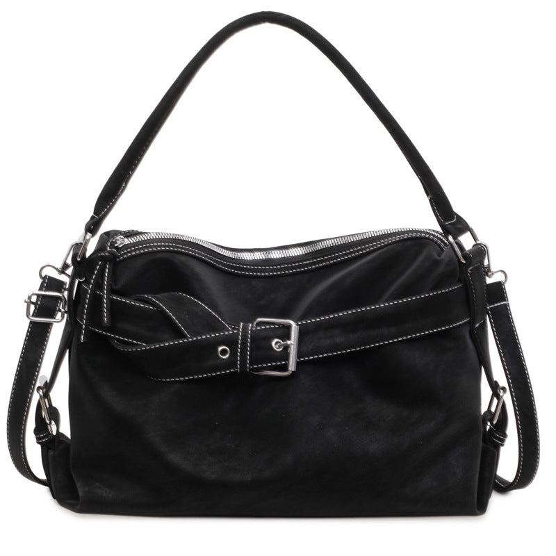 Damen modische Handtasche mit abnehmbarem Tragegurt und eleganten Akzenten Nord Taschen