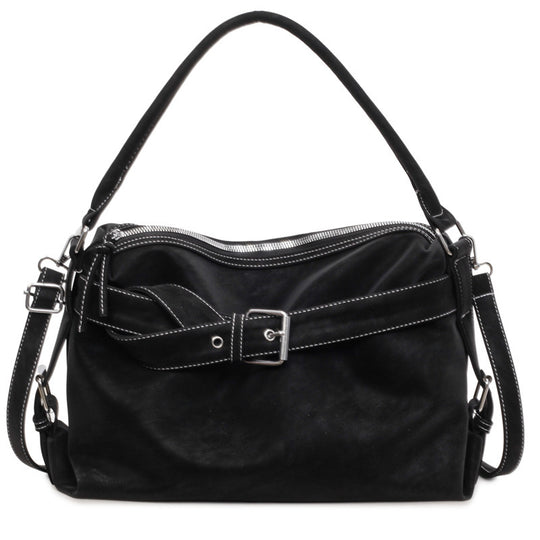 Damen modische Handtasche mit abnehmbarem Tragegurt und eleganten Akzenten Nord Taschen