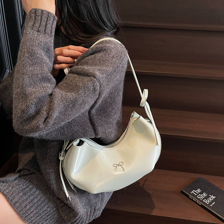 Damen elegante Umhängetasche mit modischen Schleifendetails Nord Taschen