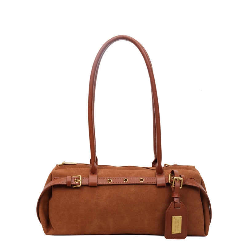 Damen Handtasche aus hochwertigem Wildleder mit elegantem Design Nord Taschen