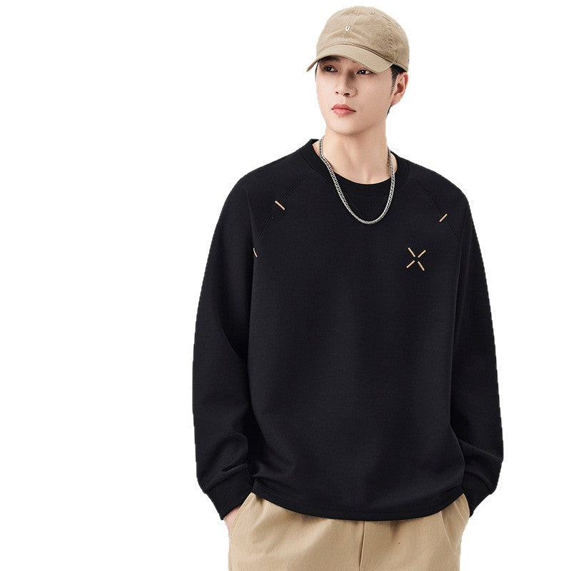 Herren Sportlicher Crewneck-Sweatshirt Nord Taschen