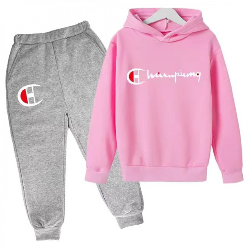 Unisex Kapuzenpullover mit Jogginghose Freizeitset Nord Taschen