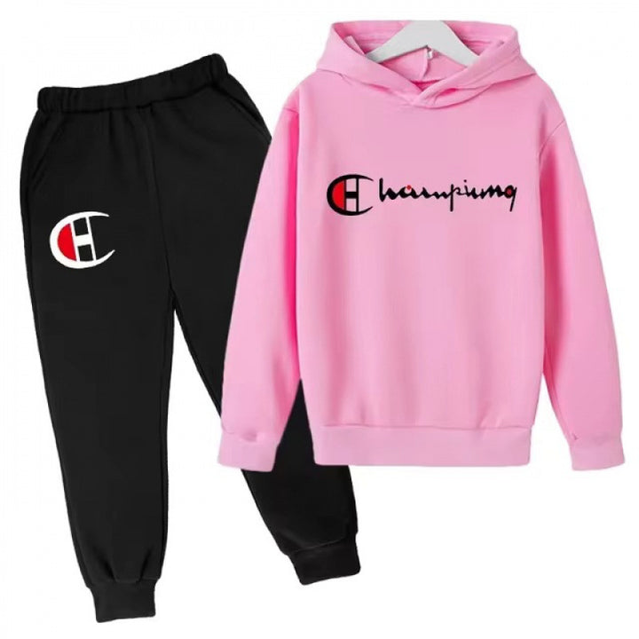 Unisex Kapuzenpullover mit Jogginghose Freizeitset Nord Taschen