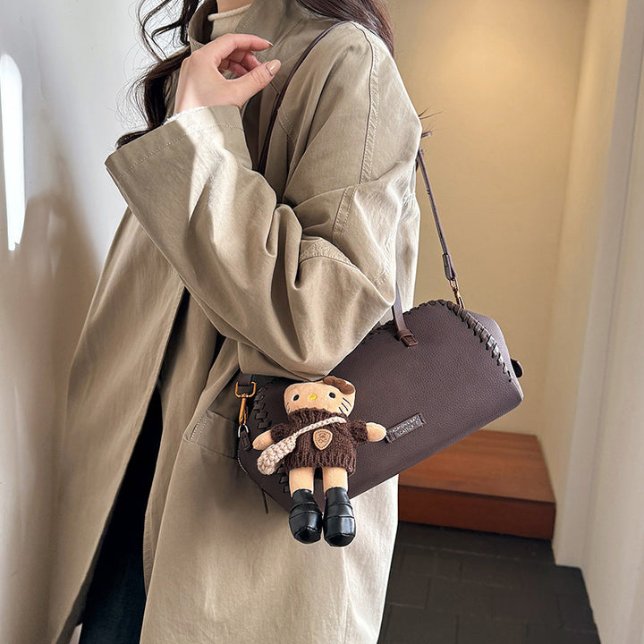 Damen Schultertasche mit verspieltem Design Nord Taschen