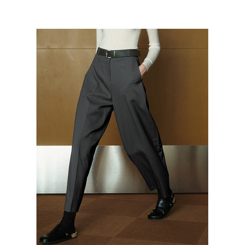 Damen Modische High-Waist Palazzo-Hose Nord Taschen
