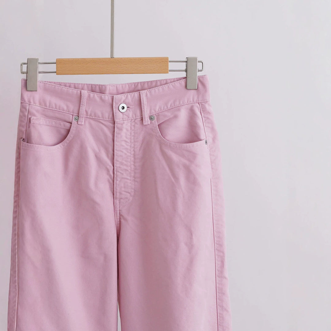 Damen Weite High-Waist Hose Nord Taschen