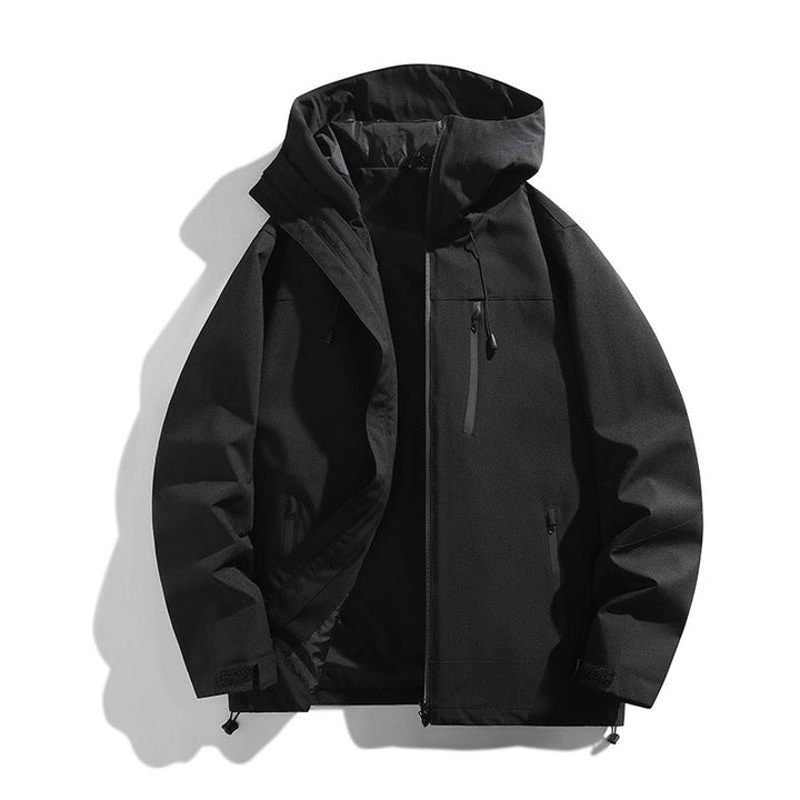 Damen technische Allwetterjacke mit vielseitigem Kapuzendesign und verstellbaren Belüftungsöffnungen