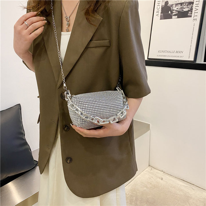 Damen Funkelnde Abendhandtasche Nord Taschen
