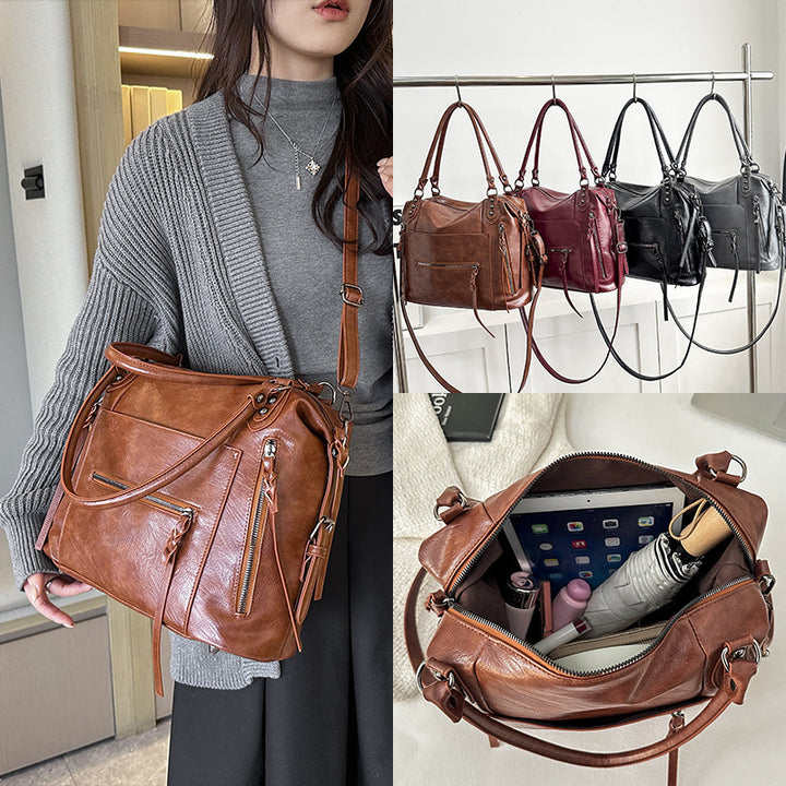 Damen elegante Handtasche mit mehreren Fächern Nord Taschen