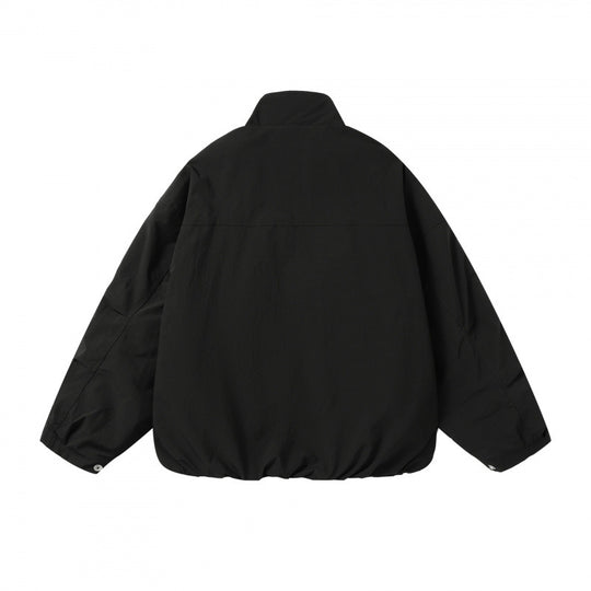 Unisex Leichter technischer Blouson mit Stehkragen, durchgehendem Reißverschluss und Tunnelzugsaum Nord Taschen