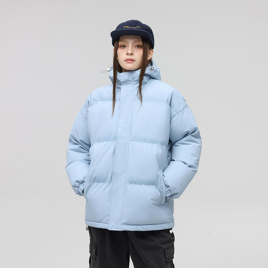 Warme, gefütterte Jacke mit Kapuze für Damen und Herren