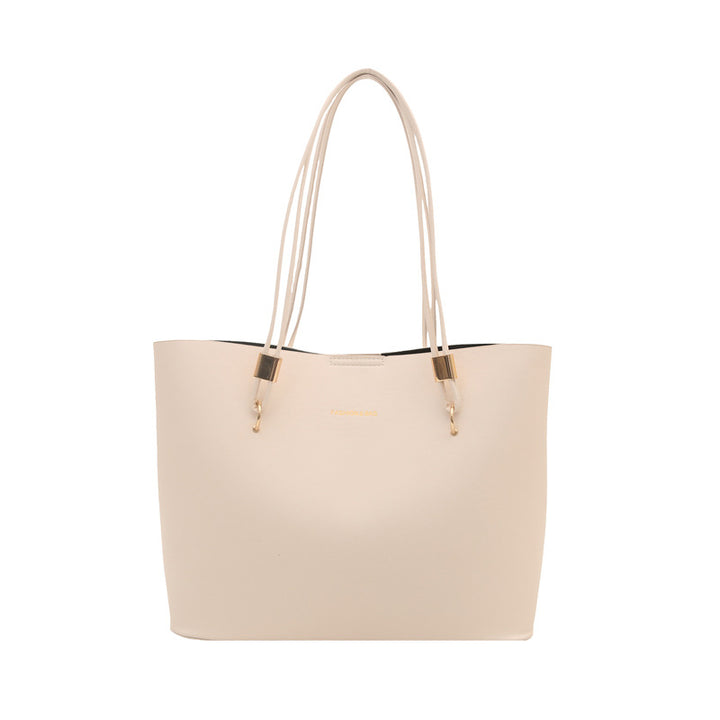 Damen elegante Shopper-Tasche mit goldenen Akzenten Nord Taschen