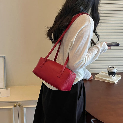 Damenhandtasche aus hochwertigem Kunstleder mit praktischem Reißverschluss Nord Taschen