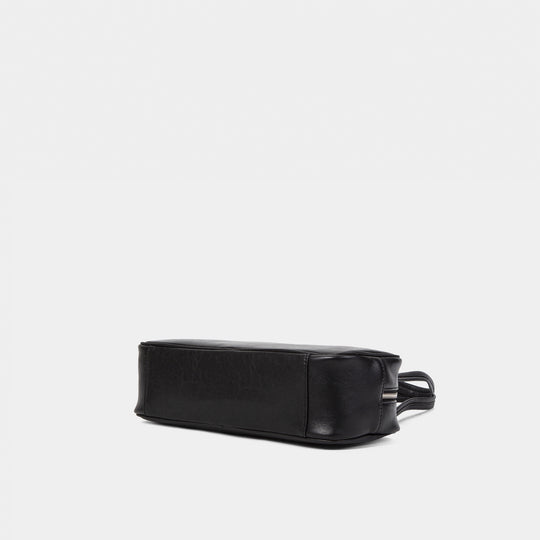 Damen praktische Handtasche im minimalistischen Design mit Reißverschluss Nord Taschen