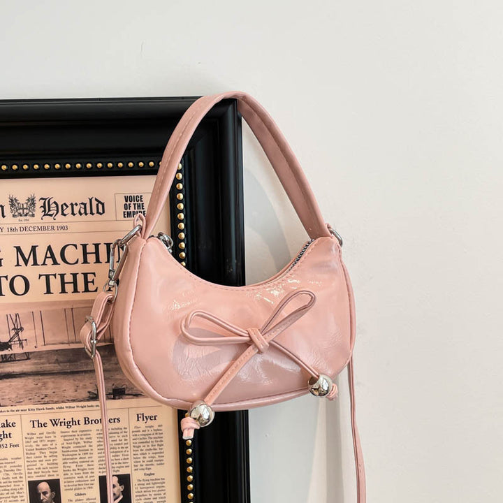 Damen modische Umhängetasche mit raffiniertem Schleifen-Design Nord Taschen
