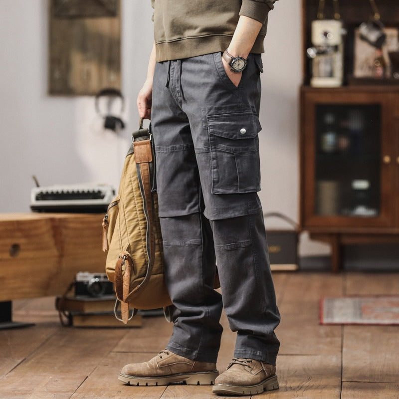 Herren Cargo-Hose mit verstärkten Kniepartien und Multifachtaschen Nord Taschen
