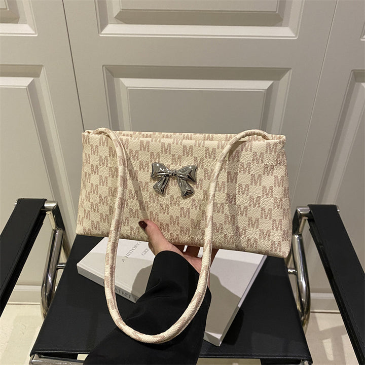 Damen elegante Umhängetasche mit stilvollem Bow-Design Nord Taschen