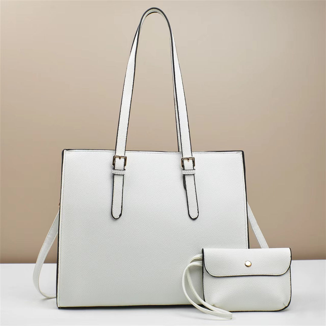 Damen elegante Shopper-Tasche mit abnehmbarer Mini-Tasche Nord Taschen