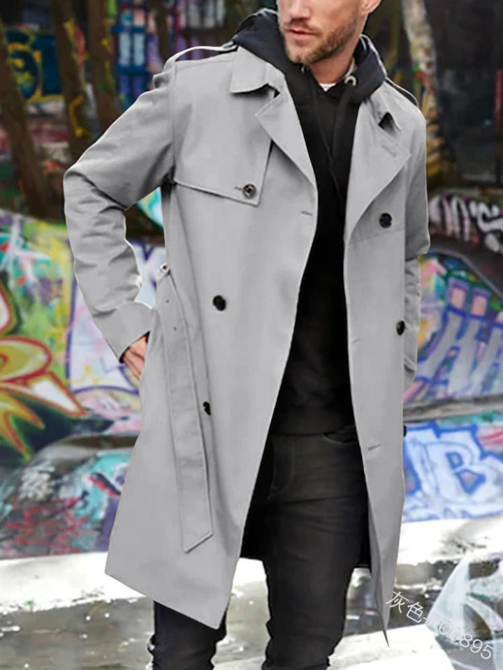 Herren Trenchcoat mit klassischem Stil