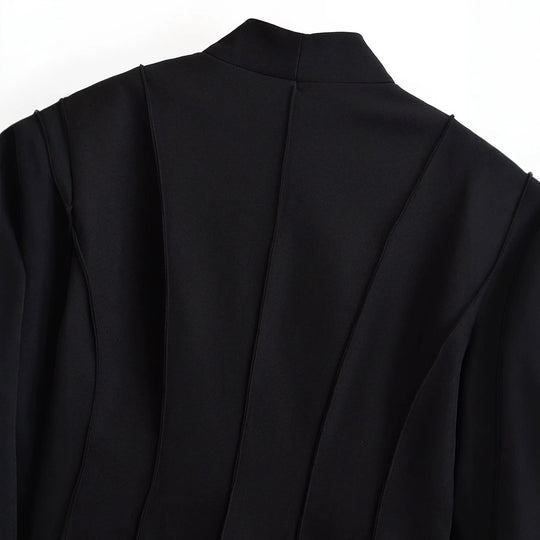 Damen Taillierter Blazer mit Schalkragen, verdeckter Knopfleiste und Pattentaschen Nord Taschen