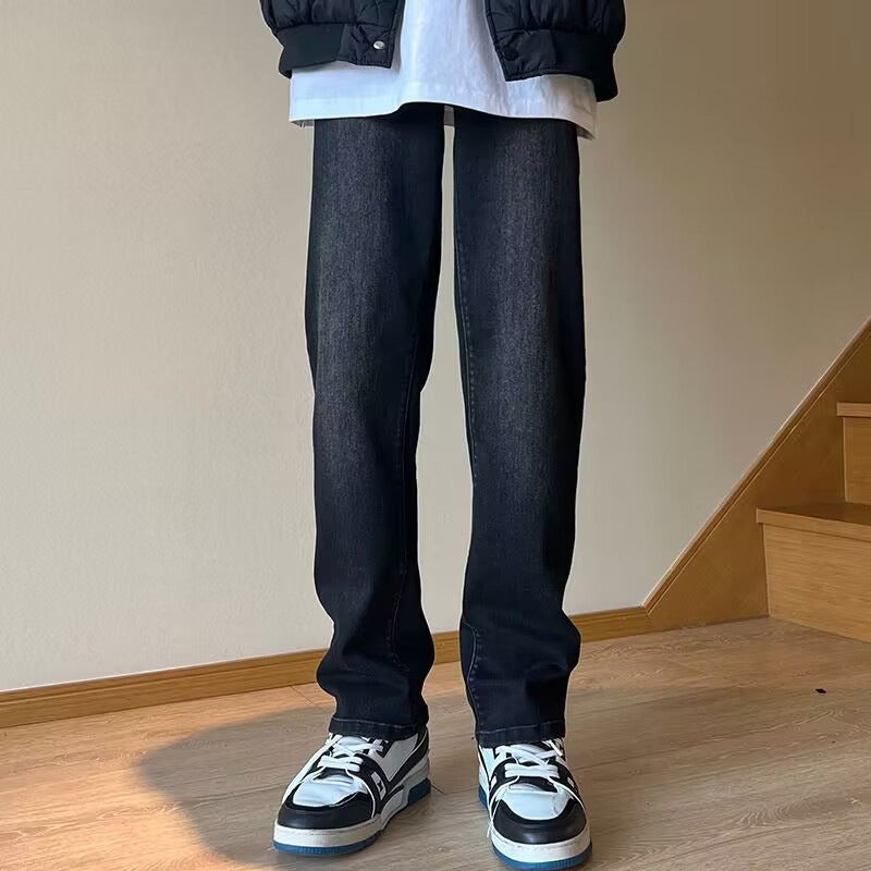 Herren Modische Weitgeschnittene Jeans Nord Taschen